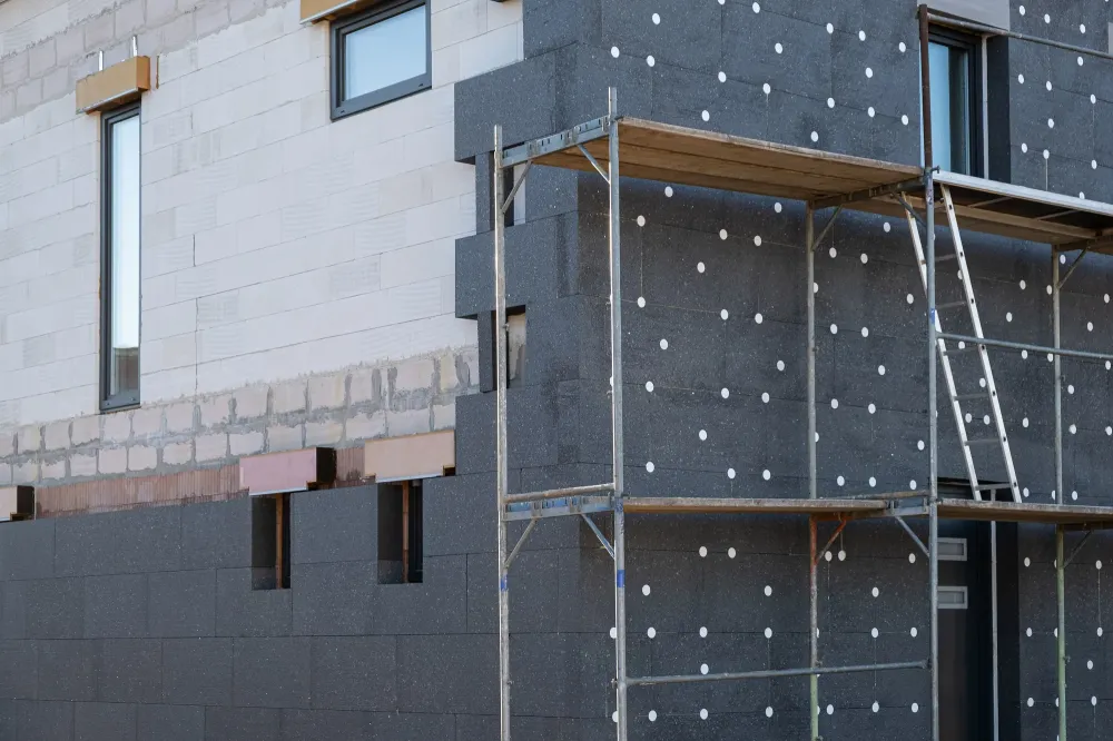 Isolation par l'extérieur à Cournonsec