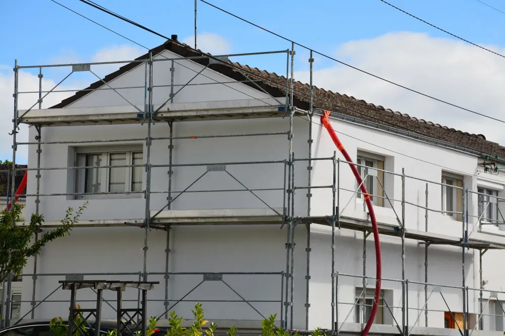 Travaux façades à Cournonsec